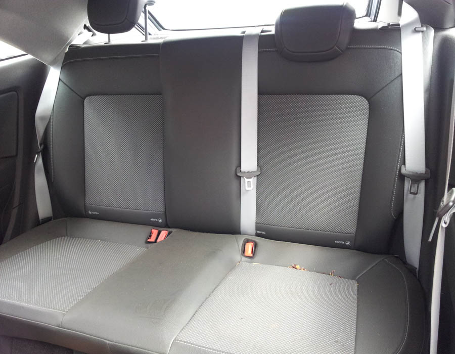 Vauxhall Corsa Design seat-passenger-side-rear